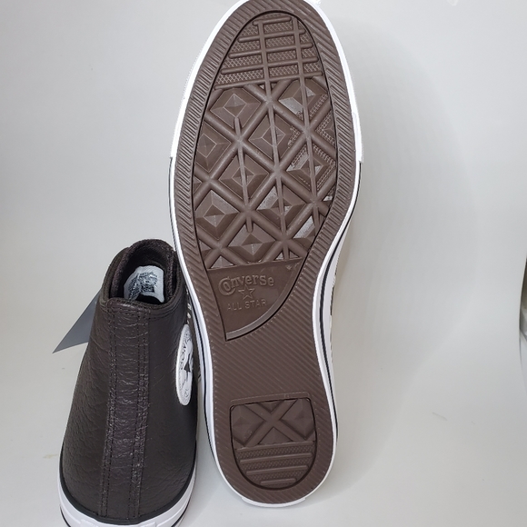 Converse Chuck Taylor All Stars Velvet Brown Tumbled Leather  [A01461C] - Picture 8 of 8